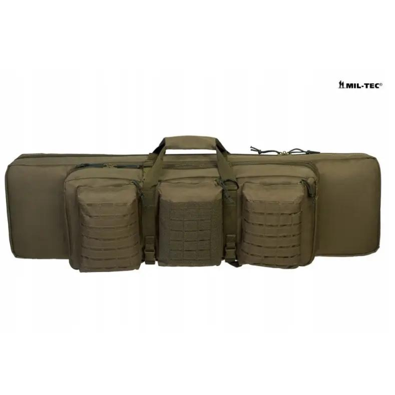 СУМКА ДЛЯ ЗБРОЇ ТРАНСПОРТУВАЛЬНА MIL-TEC RIFLE CASE DOUBLE OLIVE 16193401