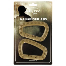 КАРАБІН ТАКТИЧНИЙ ПЛАСТИКОВИЙ ABS (2 ШТ.) 15921005