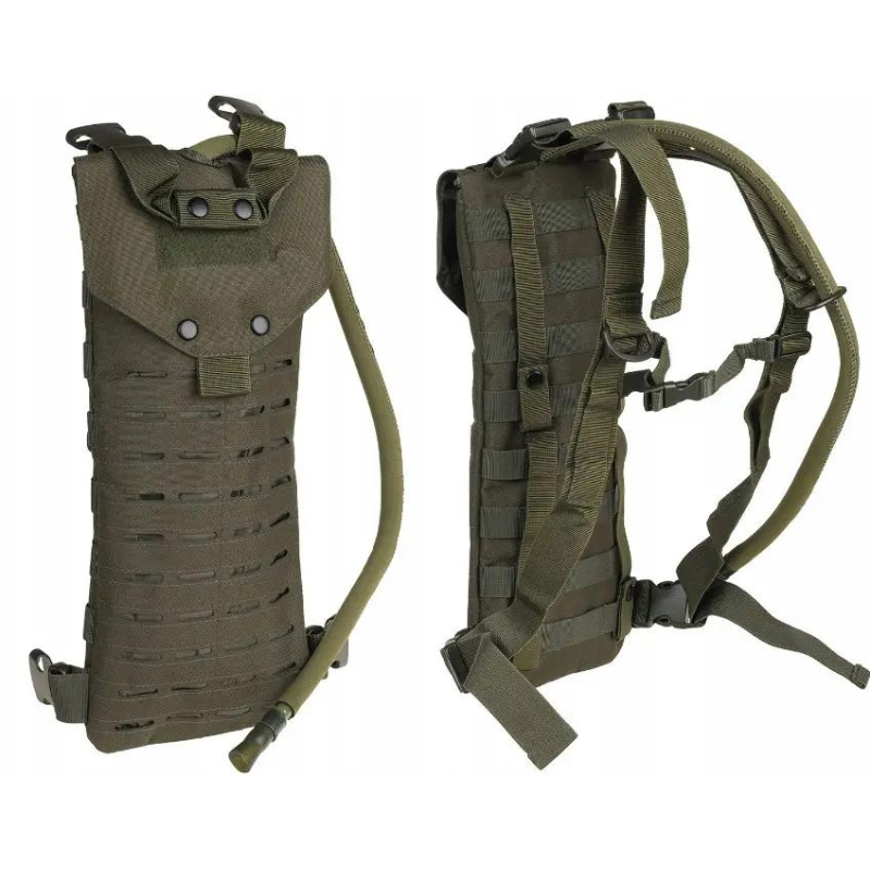 СИСТЕМА ГИДРАТАЦИИ В МОДУЛЬНОМ РЮКЗАКЕ/ЧЕХЛЕ MIL-TEC MOLLE LASER CUT 2.5 Л OLIVE 14543001