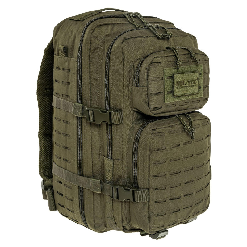 БОЛЬШОЙ РЮКЗАК MIL-TEC ASSAULT LASER CUT 36 L OLIVE 14002701
