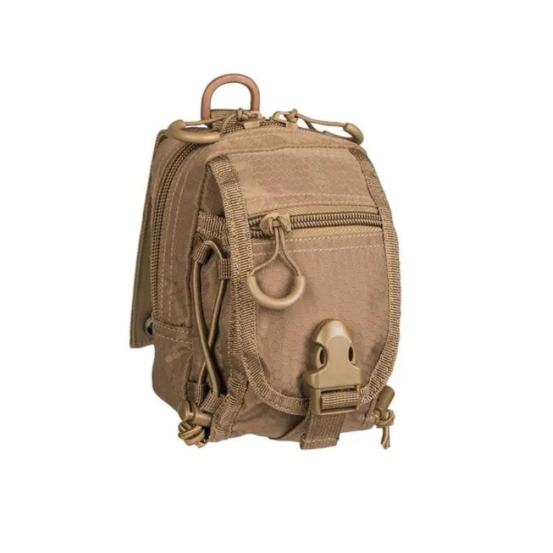 Подсумок навесной KOPPELTASCHE HEXTAC® OLIV цвет койот MIL-TEC Германия 13485019