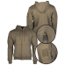 Толстовка Mil-Tec Tactical Hoodie Zipper Olive 11472012
