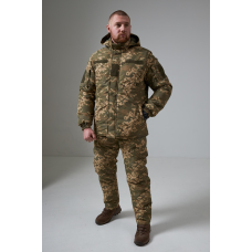 Тактический зимний костюм пиксель“Tactical WinterGuard Pro-X“