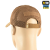 M-TAC БЕЙСБОЛКА ТАКТИЧНА З СІТКОЮ ELITE FLEX COYOTE BROWN 40560017