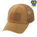M-TAC БЕЙСБОЛКА ТАКТИЧНА З СІТКОЮ ELITE FLEX COYOTE BROWN 40560017