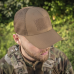 M-TAC БЕЙСБОЛКА ТАКТИЧНА З СІТКОЮ ELITE FLEX COYOTE BROWN 40560017