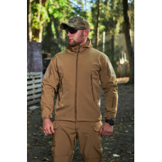 Куртка Shark Skin Soft Shell (Койот) JA-01-COY