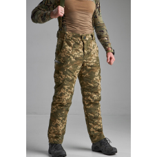 Тактические зимние штаны пиксель“Tactical WinterGuard Pro-X“