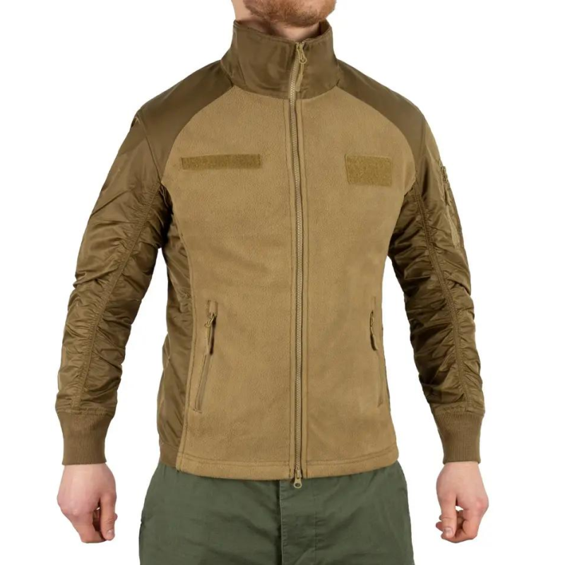 ТОЛСТОВКА ФЛІС MIL-TEC USAF JACKE DARK COYOTE 10430019