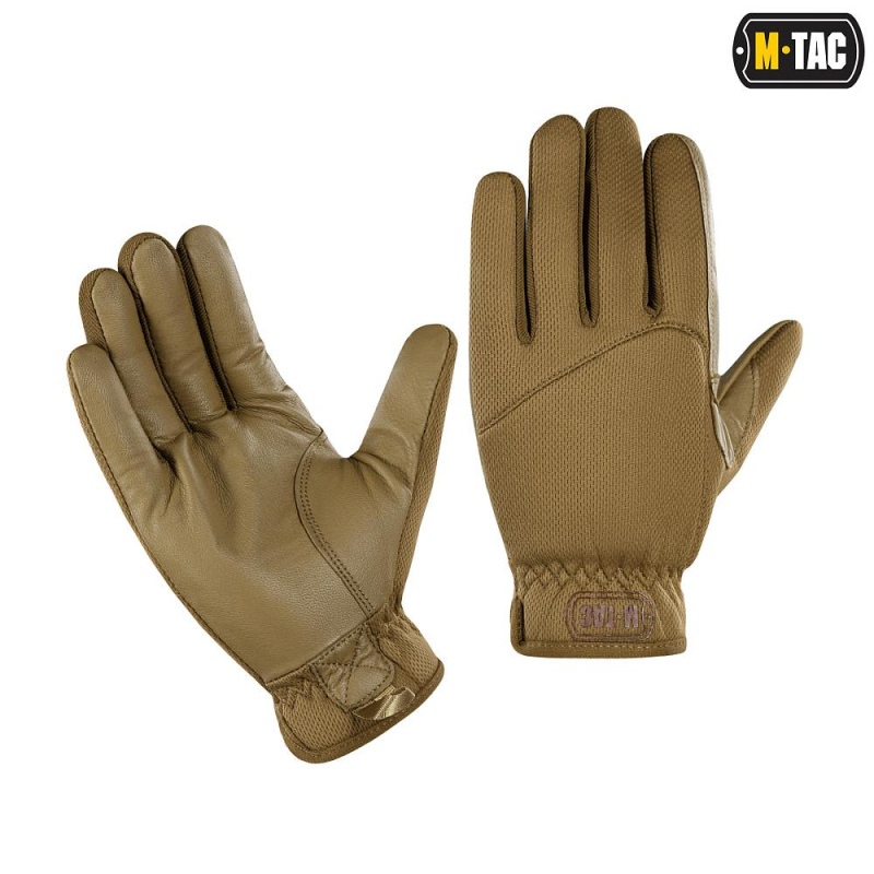 M-Tac рукавички Scout Tactical Mk.2 шкіряні Coyote 90319005