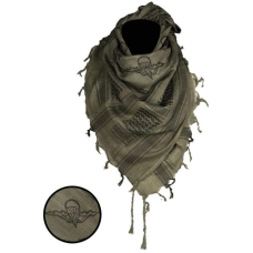 Шарф - шемаг тактический - Арафатка SHEMAGH 110X110CM PARATROOPER олива - черный Sturm Mil-Tec 12609301