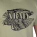 ФУТБОЛКА BAVOVNA FALCON COTTON ХАКІ (7473)