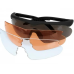 Тактические баллистические очки SWISSEYE Raptor + 3 линзы 15620000