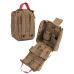 Подсумок-аптечка тактическая Sturm Mil-Tec С быстрым сбросом Лазер Койот IFAK Pouch Laser Cut Coyot 13491019