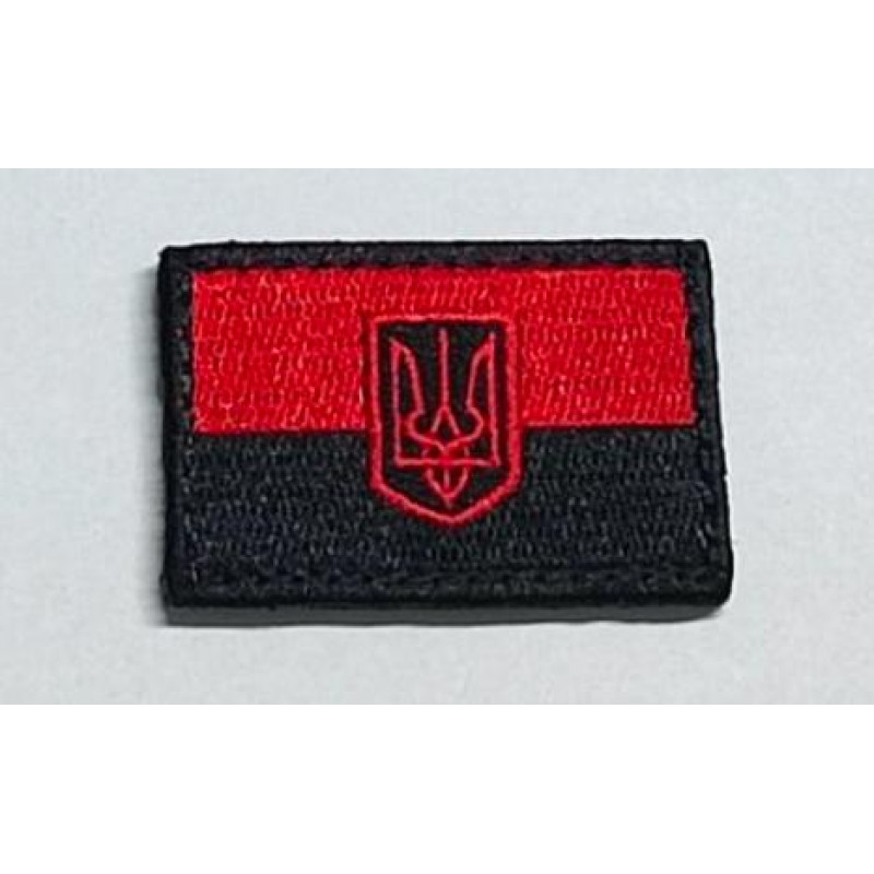 Патч 4*6 Красно Черный
