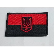 Патч 4*8,5 Красно Черный