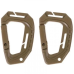 КАРАБІН ТАКТИЧНИЙ ПЛАСТИКОВИЙ “TACTICAL CARABINER MOLLE“ (2 ШТ.) 15922505