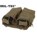 Подсумок для магазина двойной универсальный Mil-Tec Double Coyote 13497019