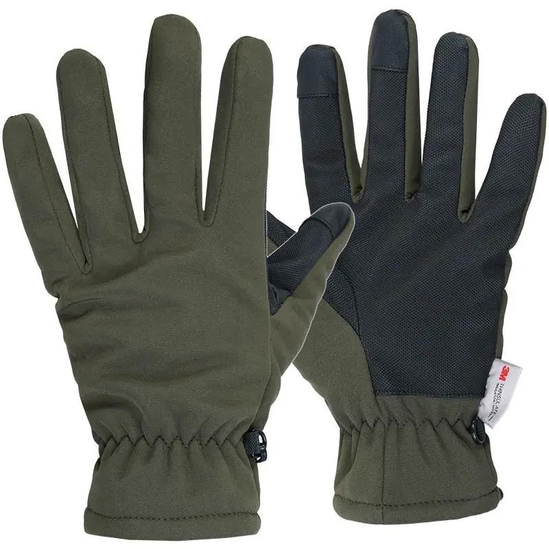 РУКАВИЦІ MIL-TEC SOFTSHELL THINSULATE OLIVE 12521301