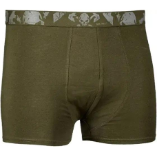 Набор Трусы (2 шт в комплекте) Sturm Mil-Tec Boxer Shorts Skull Olive (11200101)