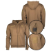 Толстовка Mil-Tec Tactical Hoodie Zipper Coyote 11472019