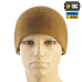 M-Tac шапка Watch Cap Elite фліс (320г/м2) з липучкою Coyote Brown 40029017